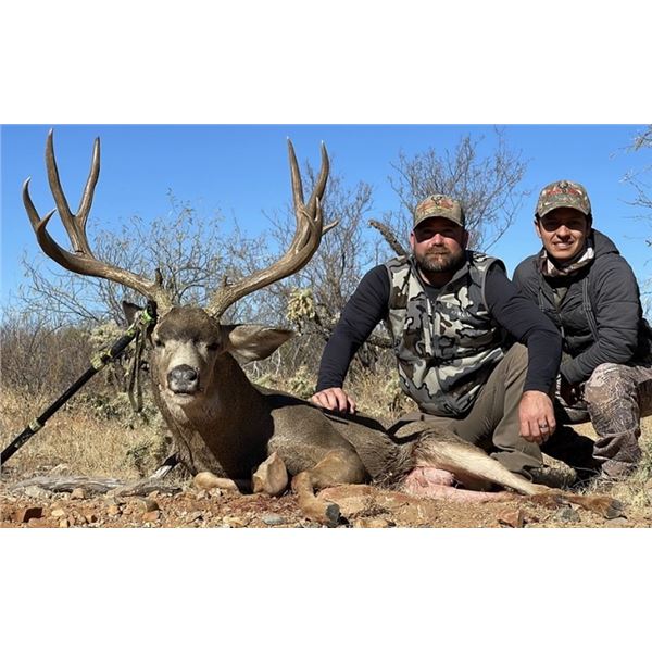 Six-day SONORAN FREE RANGE MULE DEER HUNT