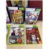 Image 3 : XBOX 360 KINECT GAMES, LOT OF 4; AND XBOX 360 GAMES, LOT OF 4