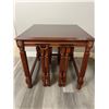 Image 1 : Theseira Side Table With 2 Nested Drop Leaf Tables