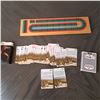 Image 1 : Cribbage Board With 2 Complete Decks of Cards