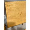 Image 2 : Wooden Table Cart With 4 Nesting Wooden TV Tables