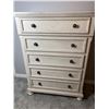 Image 1 : 5 Drawer Tall Boy Dresser