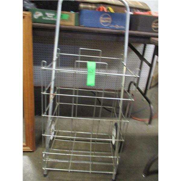 ESTATE:  CART ON WHEELS (SHOPPING BASKET)