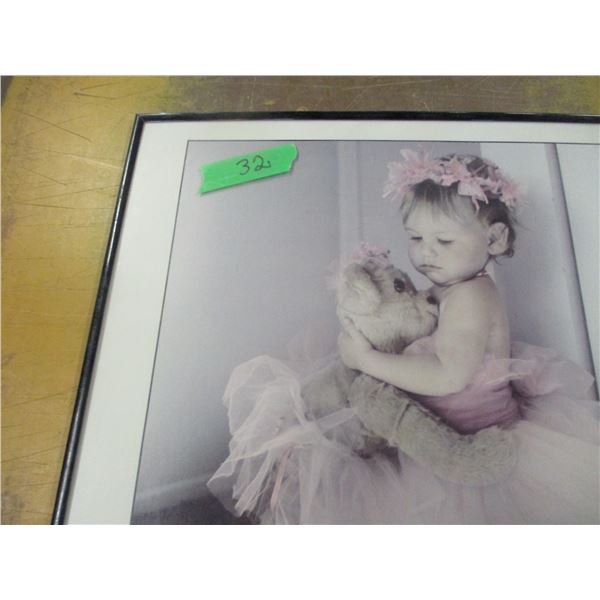 ESTATE:  "I'M YOURS" FRAMED ICTURE