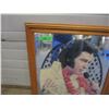 Image 2 : ESTATE:  FRAMED ELVIS PRESLEY MIRRORED PICTURE