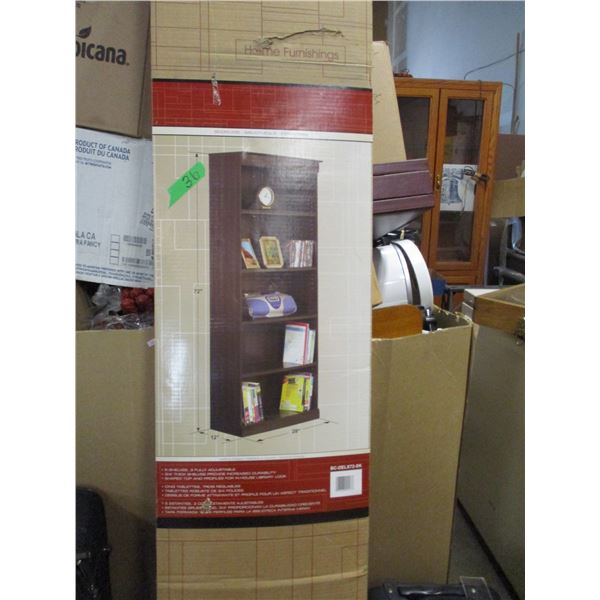 NEW:  SHELVING UNIT (72"H X 28" W X 12")