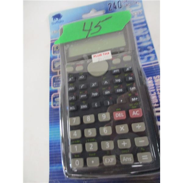 STORE CLOSE-OUT (AS IS):  SCIENTIFIC CALCULATOR