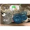 Image 1 : ESTATE:  TRAY C/W ASSORTED DISHWARE
