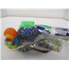 Image 1 : ESTATE:  TRAY C/W OFFICE SUPPLIES, MISC