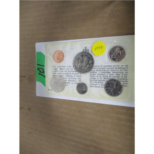 1970 CANADA MINT COIN SET