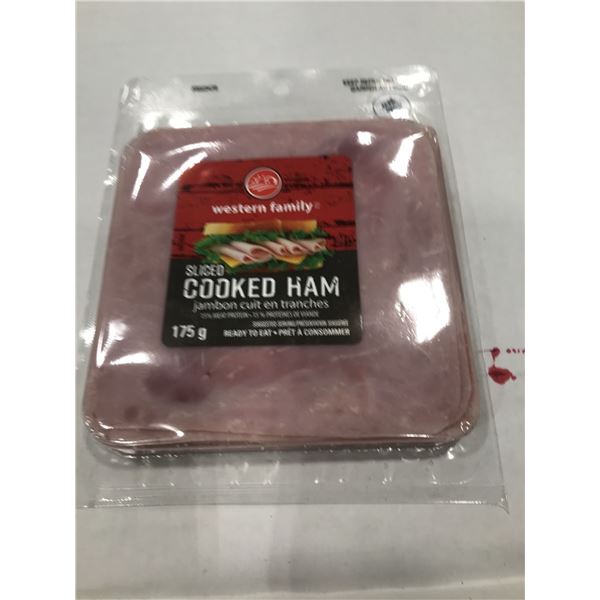 FROZEN:  SLICED COOKED HAM (175G) - PACKAGE