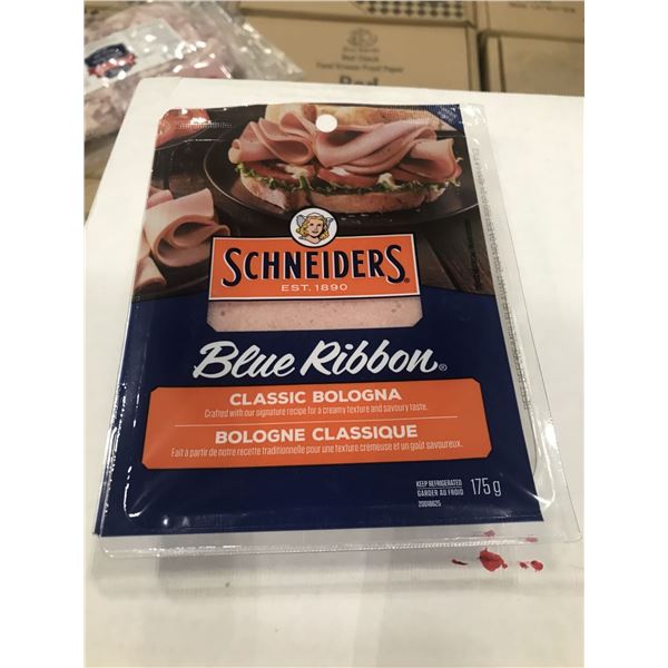 FROZEN:  SCHNEIDERS BLUE RUBBON CLASSIC SLICED BOLOGNA (175G) - PACKAGE