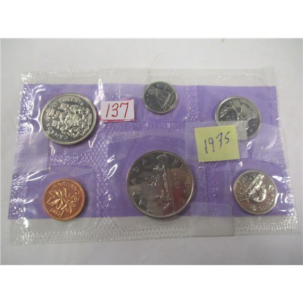 1975 PROOF CANADA MINT SEALED COIN SET