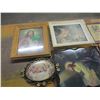 Image 3 : ESTATE:  BOX C/W PICTURES & FRAMES