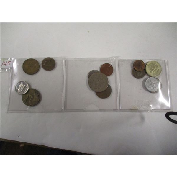 12 WORLD COLLECTABLE COINS