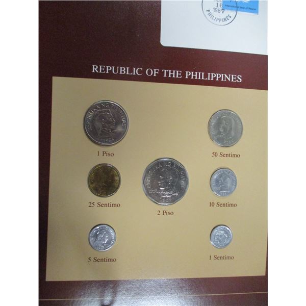 1985 MINT SEALED COIN SET FROM PHILIPPINES