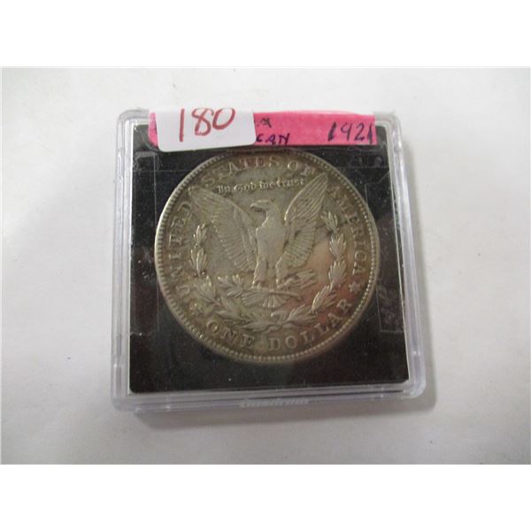 1921 USA MORGAN SILVER DOLLAR