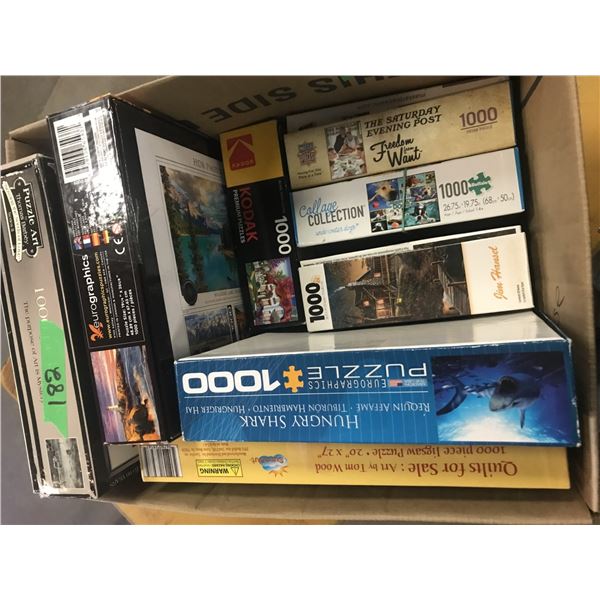BOX C/W PUZZLES & GAMES