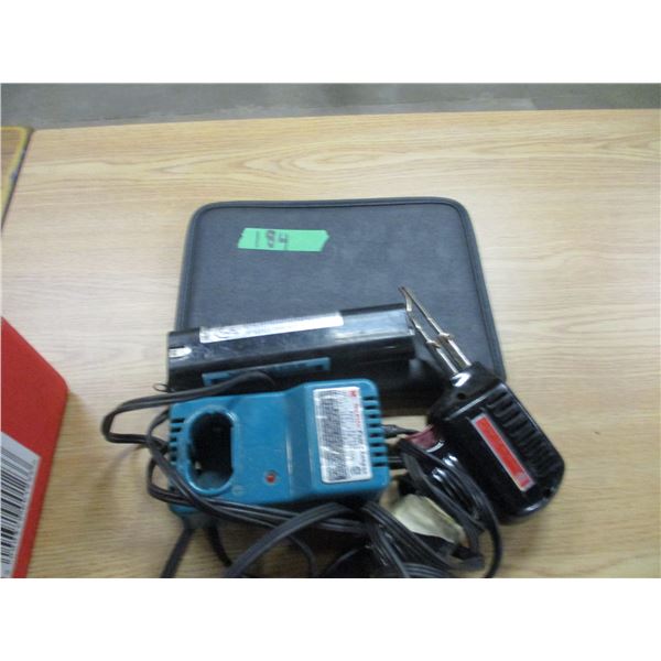 MAKITA CHARGER, BATTERY, SOLDERING IRON