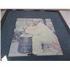 Image 1 : FRAMED NORMAN ROCKWELL PICTURE OF CHEF