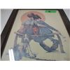 Image 1 : FRAMED NORMAN ROCKWELL PICTURE OF CHILDREN & DOG (#203/9670)