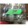 Image 5 : ESTATE:  BOX C/W CHRISTMAS BALLS & DECORATIONS
