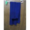 Image 1 : ESTATE:  LONG BLUE SKIRT (SIZE LARGE)
