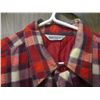 Image 3 : RED PLAID QUILTED SHIRT (SIZE LARGE)