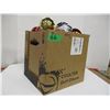 Image 2 : ESTATE:  BOX C/W CHRISTMAS BALLS