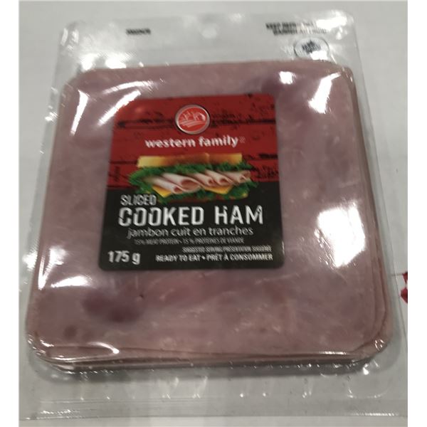 FROZEN:  SLICED COOKED HAM (175G) - PACKAGE