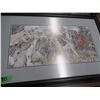 Image 1 : COLLECTABLE:  FRAMED PICTURE "FRESH SNOW CARDINAL" BY ROBERT BATEMAN (SIGNED)