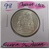 Image 1 : 1962 CANADA SILVER HALF DOLLAR