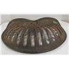 Image 4 : COLLECTABLE:  CAST IRON IMPLEMENT SEAT