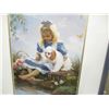 Image 2 : COLLECTABLE:  FRAMED PICTURE OF GIRL & PUPPY