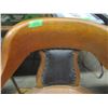 Image 3 : COLLECTABLE:  OLD OAK OFFICE CHAIR