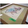 Image 2 : COLLECTABLE:  FRAMED NORMAN ROCKWELL PICTURE OF 3 KIDS PLAYING MARBLES