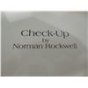 Image 3 : COLLECTABLE:  FRAMED NORMAN ROCKWELL PICTURE OF 3 GIRLS "CHECK UP"