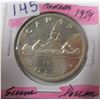 Image 1 : 1959 CANADA SILVER DOLLAR
