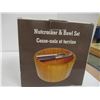 Image 1 : NUT CRACKER & BOWL SET IN ORIGINAL BOX