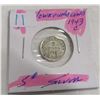Image 1 : 1943C NEWFOUNDLAND SILVER FIVE CENT