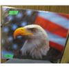 Image 1 : UNFRAMED PICTURE OF EAGLE HEAD (APPROX. 21" X 17")