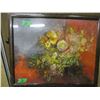 Image 1 : FRAMED FLOWER PICTURE