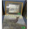 Image 1 : 2010 BATEMAN CALENDAR & FRAMED PICTURE (APPROX. 10" X 13")