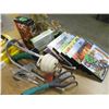 Image 2 : BOX C/W MOVIES, ORNAMENTS, CUTLERY, ETC