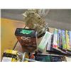 Image 3 : BOX C/W MOVIES, ORNAMENTS, CUTLERY, ETC