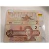 Image 1 : LAST OF 1986 BIRD SERIES $2 BILLS