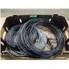 Image 1 : BOX C/W PHONE & COMPUTER WIRE PARTS