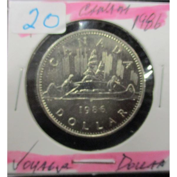 1986 CANADA VOYAGER DOLLAR