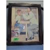 Image 1 : COLLECTABLE:  FRAMED NORMAN ROCKWELL PICTURE OF EYE DOCTOR
