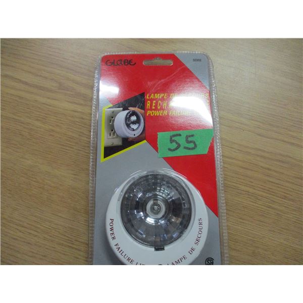 NEW:  POWER FAILURE LIGHT